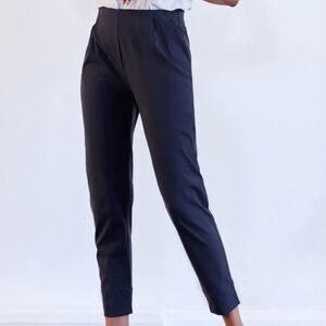 Aday Turn It Up High Rise Dress Pants Navy Blue Women’s XS